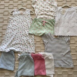 TBBC girls summer clothes size 8